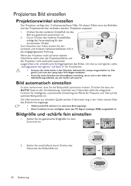 Bedienungsanleitung Beamer BenQ TH683 Full HD 3D DLP-Projektor