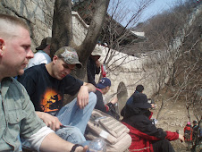 Lunch at the top.  We are beat down airman by now!