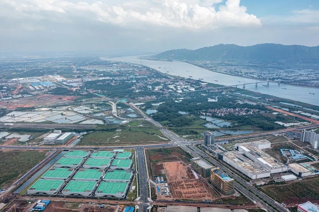 A number of industrial parks in Zhaoqing New Area
