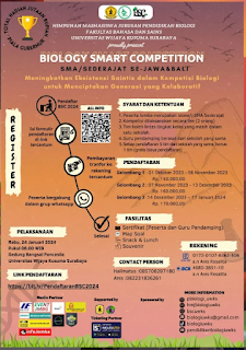 Olimpiade Biologi Pelajar 2024 di Universitas Wijaya Kusuma Surabaya