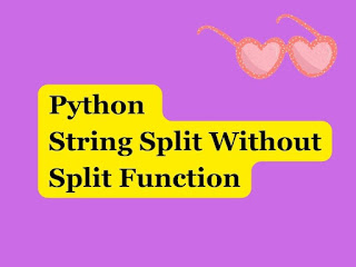 Split string using the Partition