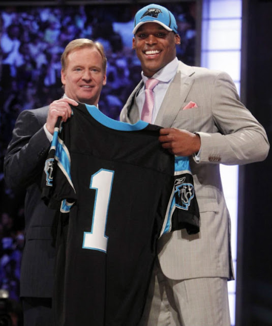 Cam Newton est le premier choix de la Draft 2011