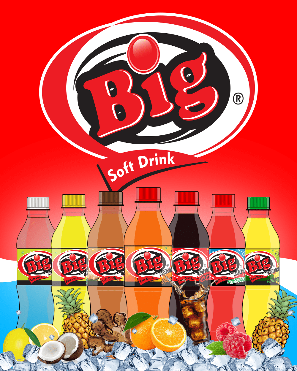 Big Soft Drinks Zambia, Big carbonated drinks Zambia, Big drinks Zambia