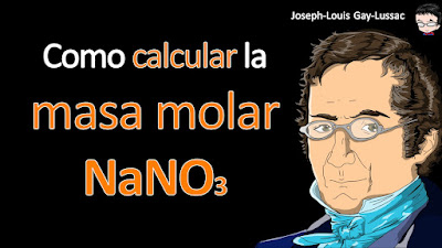 Como calcular la masa molar de NaNO3 a cuatro cifras significativas