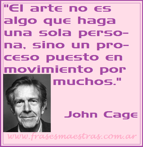 frases de John Cage