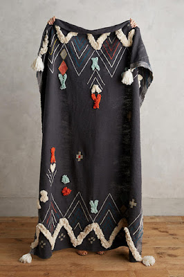 Anthropologie Favorites: Bohemian Blankets and Throws 