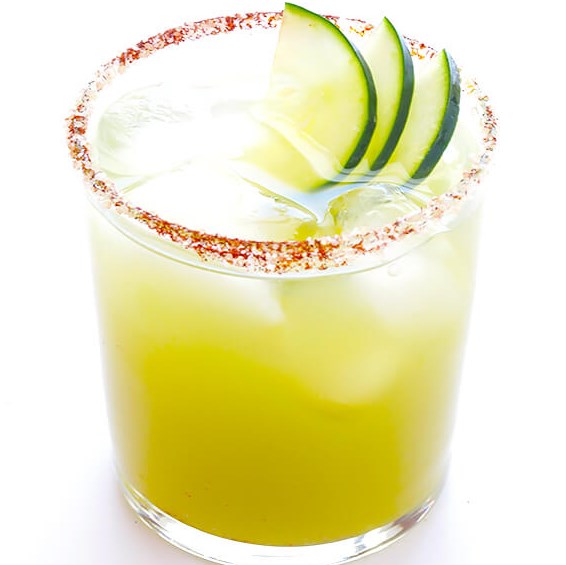 SPICY CUCUMBER MARGARITAS #drinks #cocktail