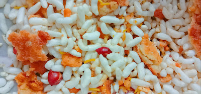This food is a popular snack in India and Bangladesh