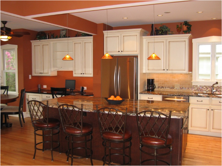 Key Interiors by Shinay: Orange Kitchen Ideas