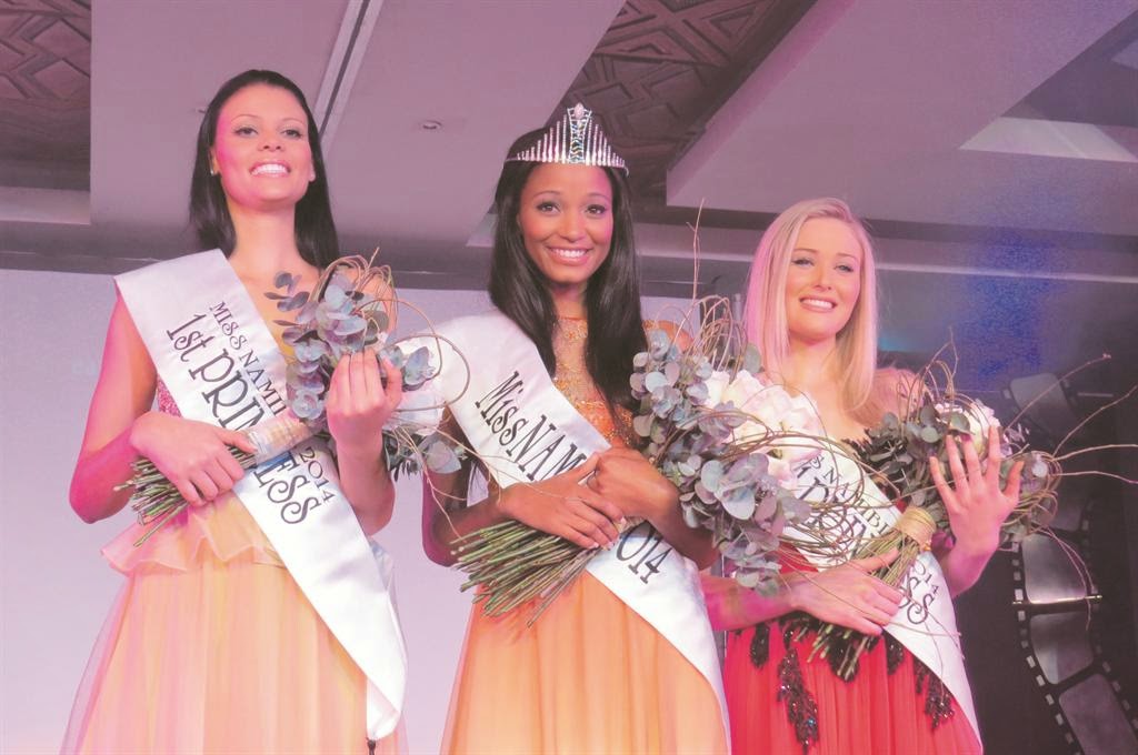 Miss Namibia 2014 winner Brumhilda Ochs
