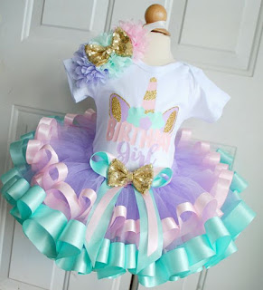 Unicorn Party Fiesta Temática de Unicornio Vestido Dress