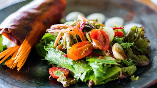 Rocket Salad with Feta and Dates