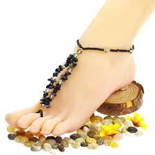 beaded anklets design in Estonia