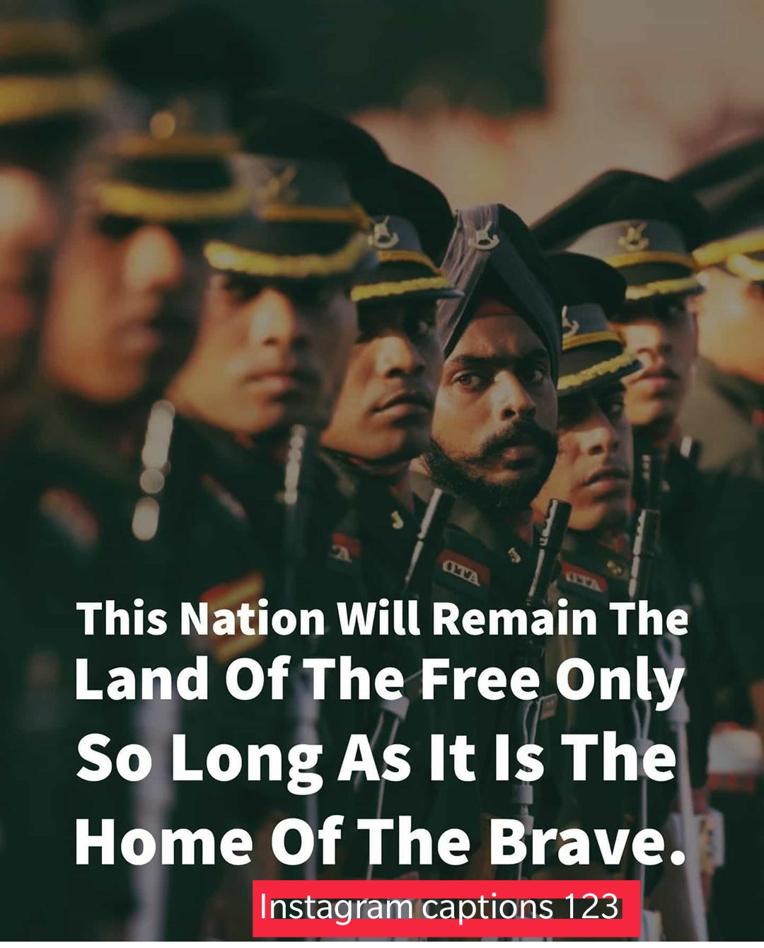 Only For Army Indian Army Quotes Best Army Shayari In Hindi And English Instagram Captions 123 Captions Quotes Status