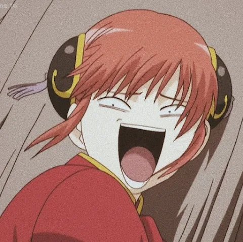 Kagura funny ahh face | Anime - Gintama