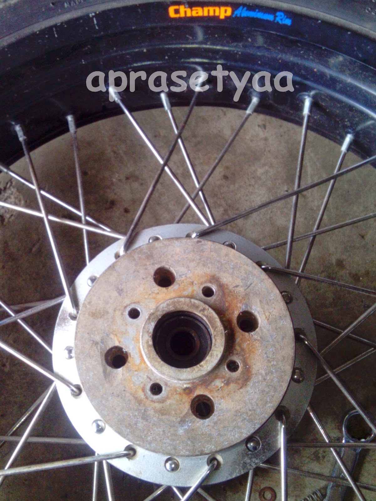 Tutorial Cara Pasang Cakram Belakang RDB Rear Disk Brake