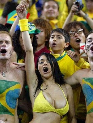 La Torcida de Brasil se prepara para Sud frica 2010 INTERNET