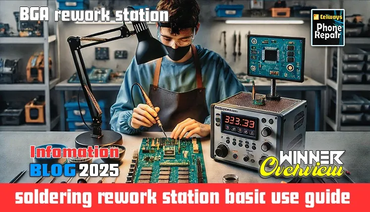 BGA rework station: soldering rework station basic use guide
