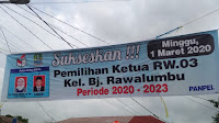 Pemilihan RW 03 Bojong Rawalumbu di Tunda Sementara