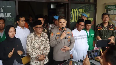 Polisi Berhasil Amankan Dua Tersangka Pelaku Pengeroyokan Banser Karawang