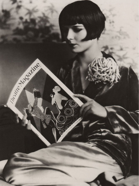 louise brooks portrait