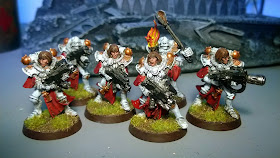 sisters of battle celestians white red colour scheme