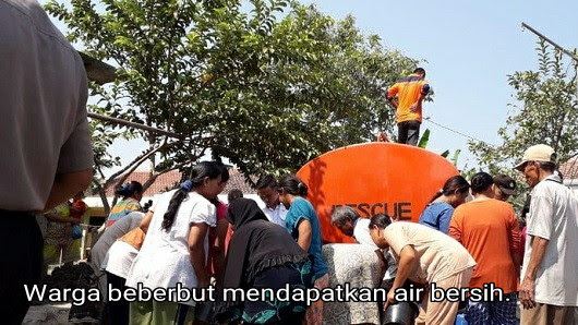 Musim Kemarau, Tiga Kecamatan di Tegal Kekurangan Air Bersih