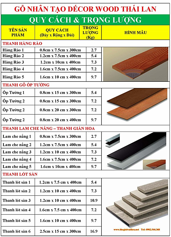 Lam chắn nắng gỗ Conwood Smartwood