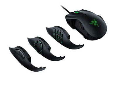 Razer Naga Trinity - The Modular Gaming Mouse With 3 Interchangeable Side Plates, AWESOME For Gamers
