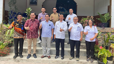 Persiapan Pesparani Provinsi Sumut, Ketua  LP3KD Sumut Kunjungi Tuan Rumah Kabupaten Toba