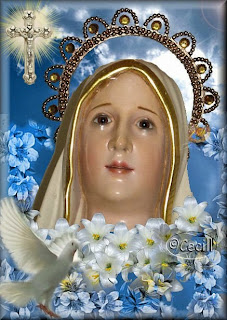 Resultado de imagen para virgen de fátima gif