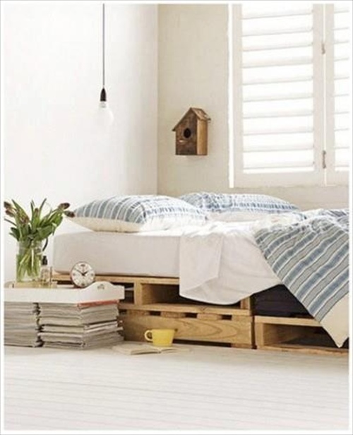 wood bed frame plans
