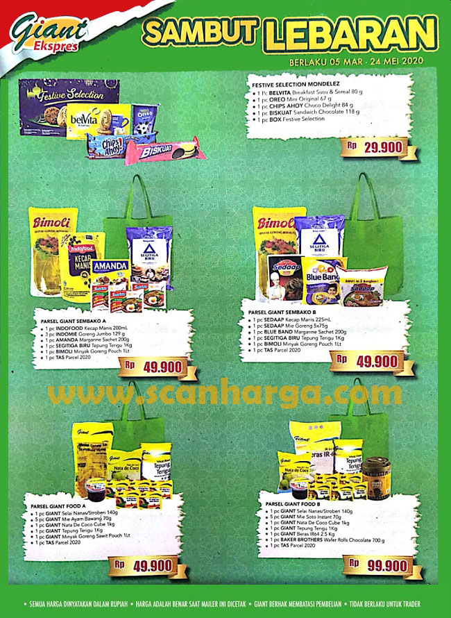 Katalog GIANT Promo Hampers Lebaran Periode 5 Maret - 24 ...