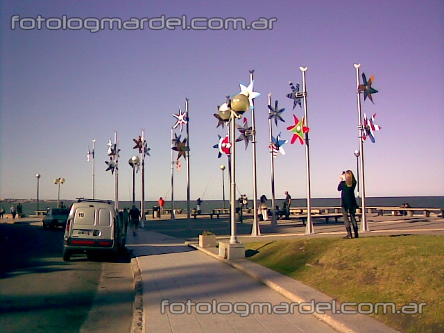 Los molinos en la costa marplatense