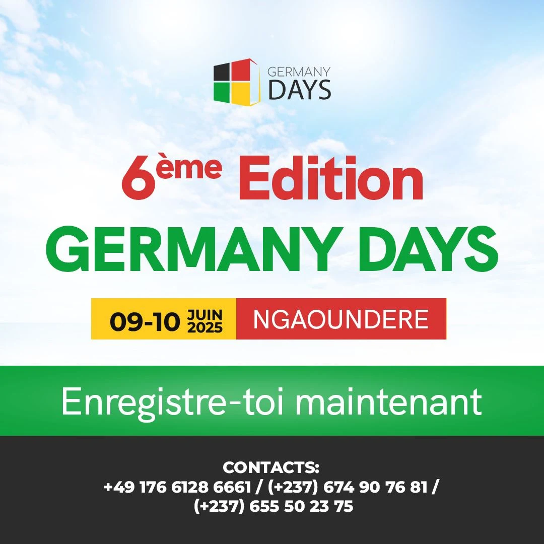 Germany Days 2025 à Ngaoundéré : Opportunités, Partenariats & Mobilité vers l’Allemagne !