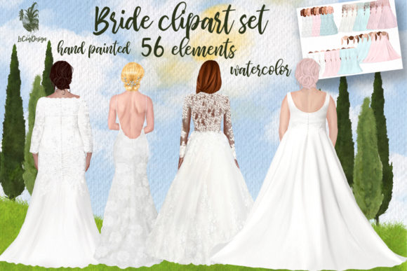 Wedding Dress Clipart Plus Size Brides