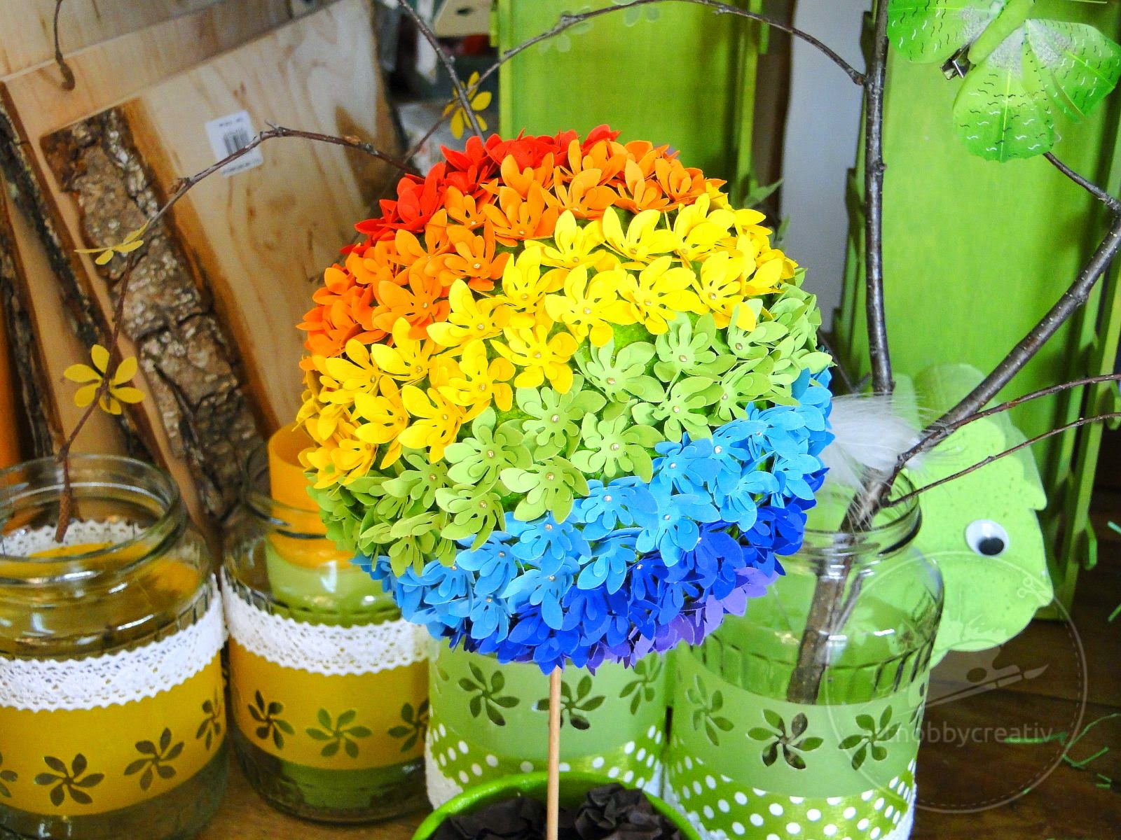 Curcubeu in ghiveci Curcubeu in ghiveci