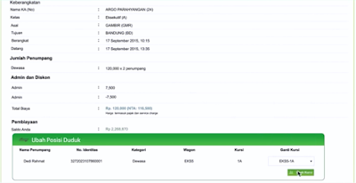 Tutorial Pemesanan tiket Kereta api di Gerai LoketNesia