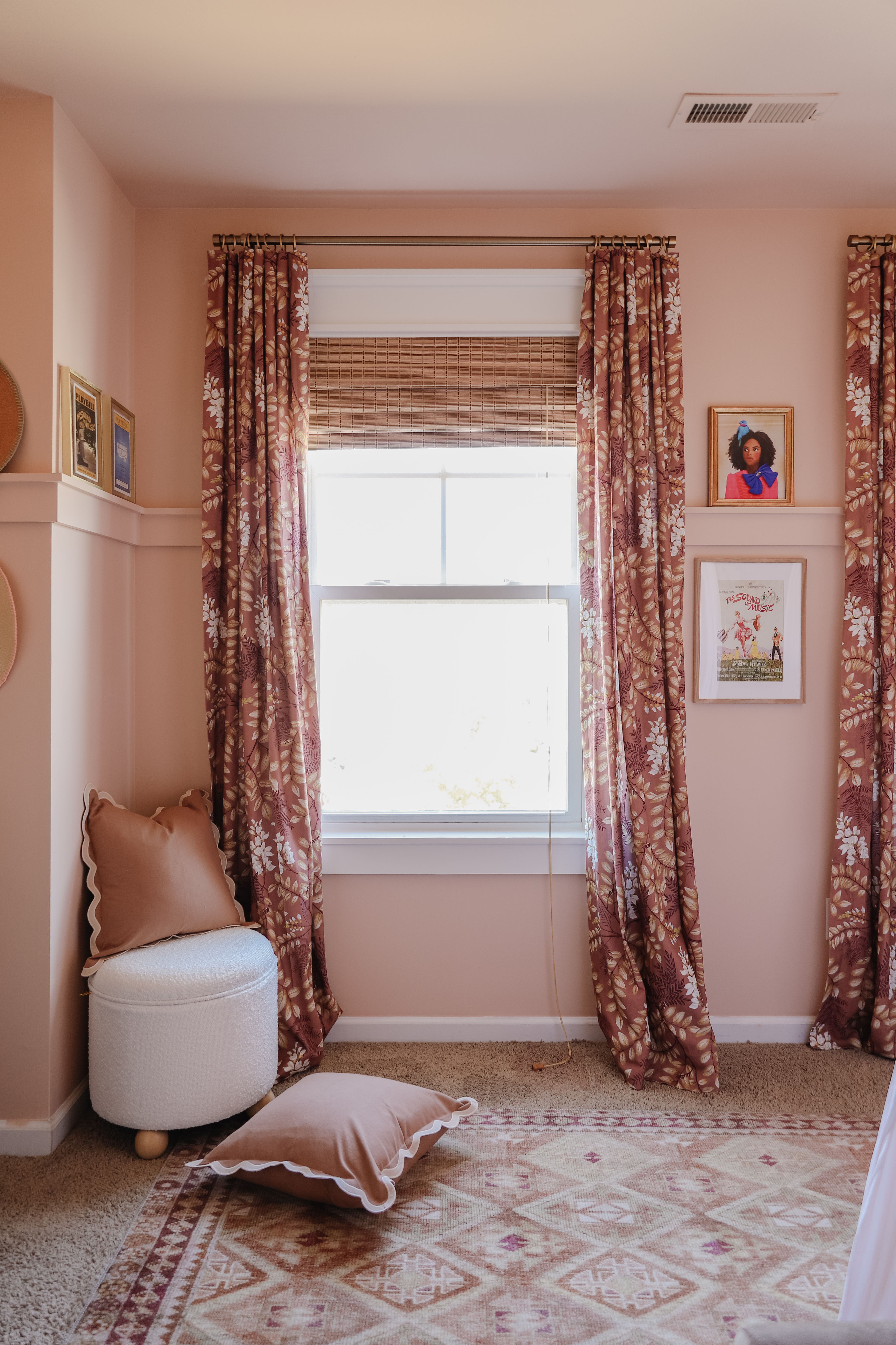 Nadia's Peachy Pink Room Fit for a Preteen