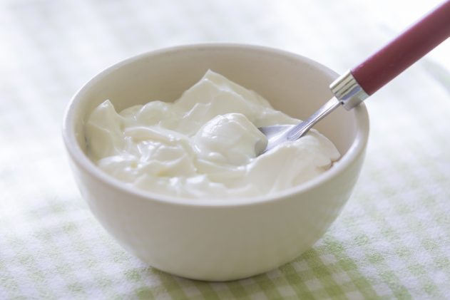 greek yogurt acts as a natural conditioner for hair