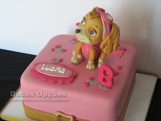 lady paw patrol cake