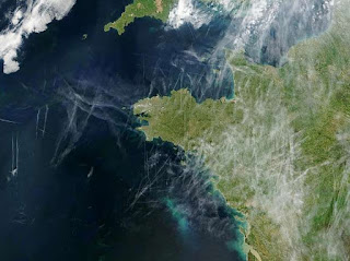 chemtrails vus de l'espace