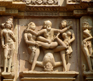 Famous Handstand Position Khajuraho Kama Sutra Temples India sex sexual positions exotic