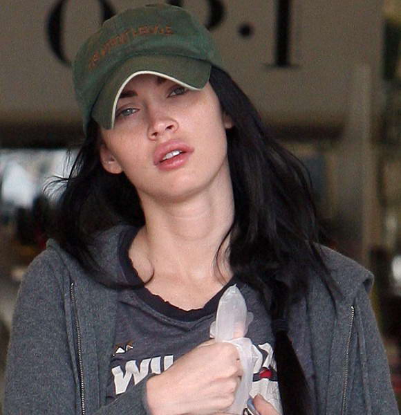 megan fox no makeup. Megan Fox