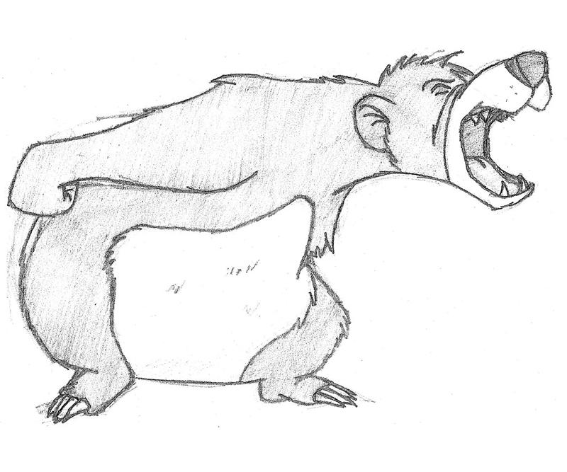 baloo-skecth-coloring-pages