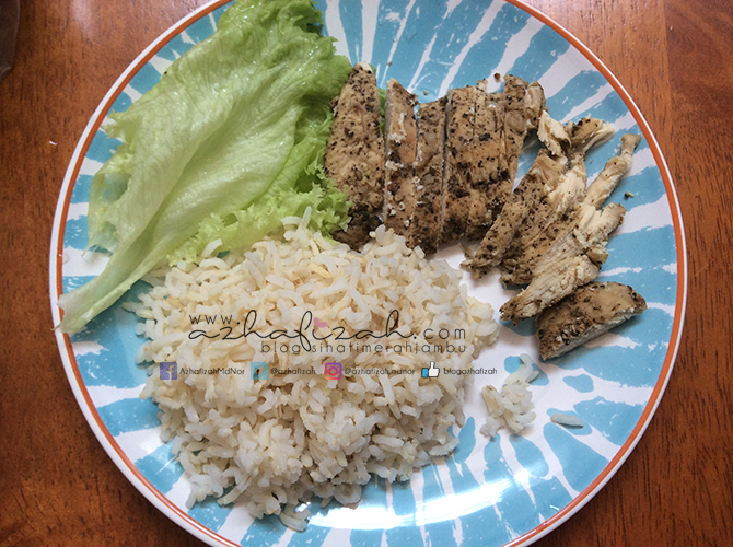 Menu Diet Lunch : Resepi Ayam Bakar Lada Hitam  Blog 