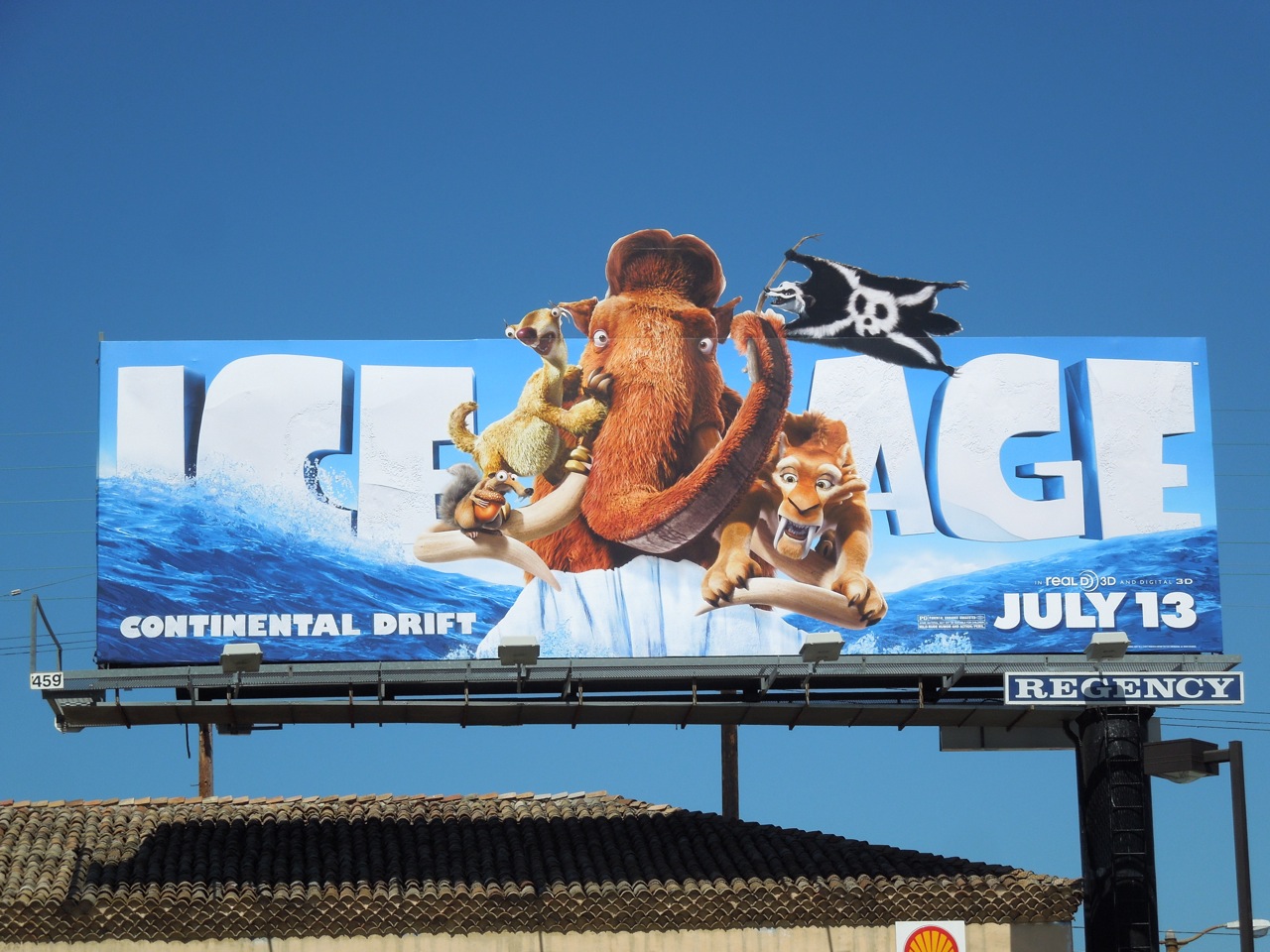 Daily Billboard: Ice Age Continental Drift movie 