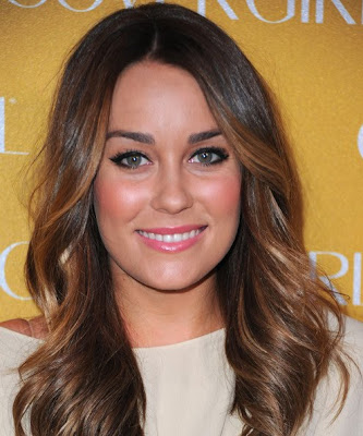 lauren conrad new brown hair. lauren conrad new hair color.