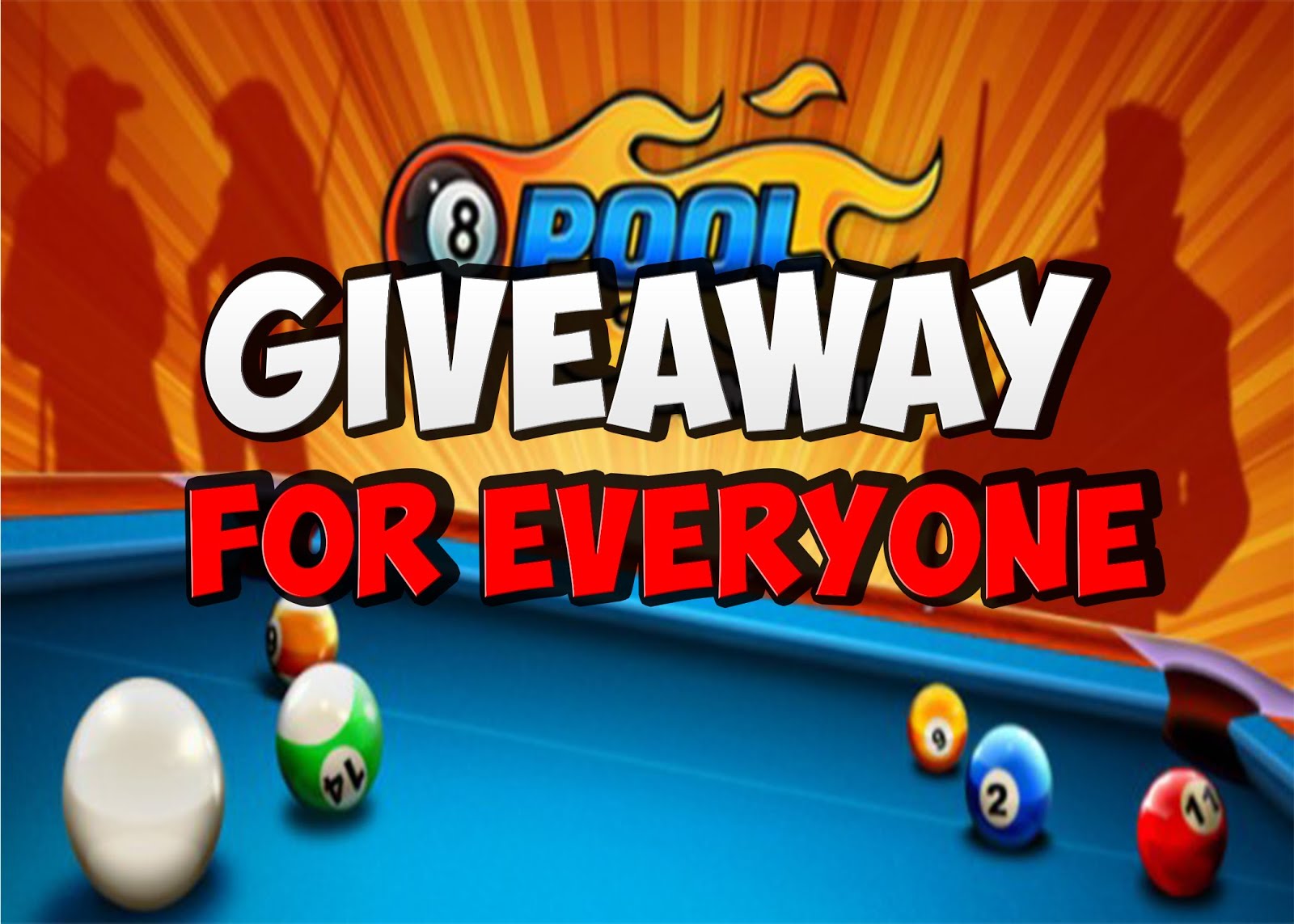 8 BALL POOL GIVEAWAY UNIQUE ID : - HACKSTER'S BLOG - 