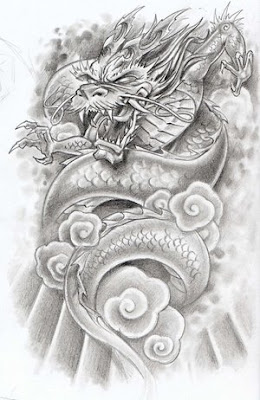 Japanese Dragon Tattoo